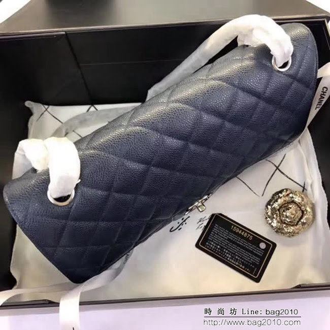 香奈兒CHANEL 升級版A1113全新經典小羊皮金銀鏈條單肩斜挎包 DSC1725